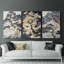 Lanscape Study Series XLIII - Ensemble de 3 toiles tendues avec châssis - Prêt à être accroché-348003133