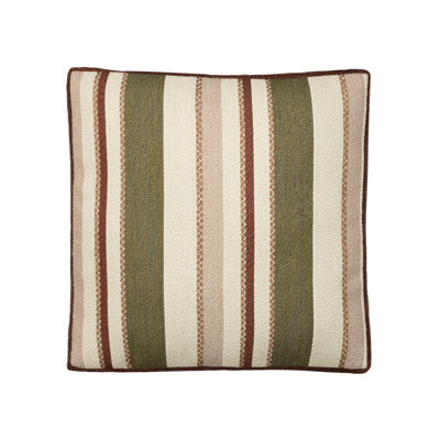Ridgeway Box Textured Stripe Indoor & Outdoor Woven Accent Box Pillow & Insert