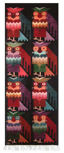 Tapisserie night owls par zosimo laura