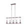 Pineiro 5 - Light Dimmable Square / Rectangle Chandelier
