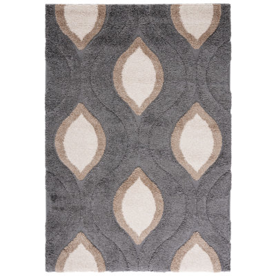 Altizer Shag Performance Geometric Rug
