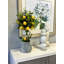 Topiaire citron et vigne dans un vase décoratif en céramique