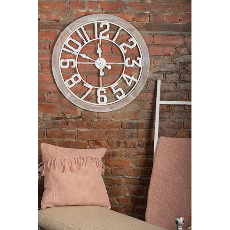 Coussin 18 "X 18" Waffle Weave, Rose