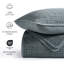 Ensemble de courtepointe 100% coton gaufré Stonewashed-119236247-127275700