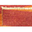 Tapis de la surface en laine 5 pi 7 po x 8 pi 3 po one-of-kind noué la orange Nash