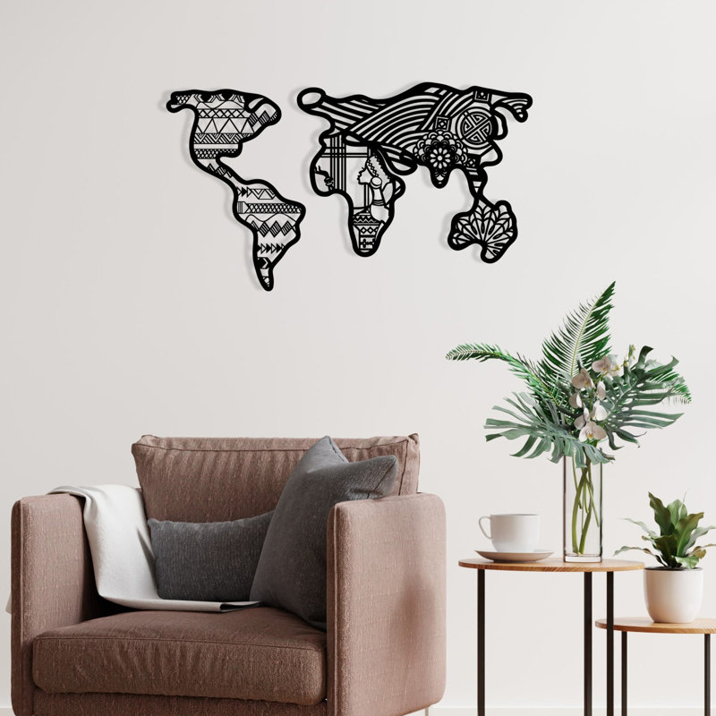 Hanah Home Wall Décor, 57cm H x 100cm L x 0.12cm W
