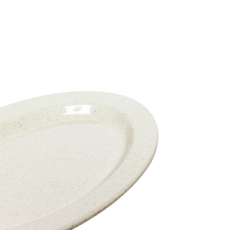 Thunder Group Inc. San Marino Melamine Platter, 1.38" H x 12" W x 9" D