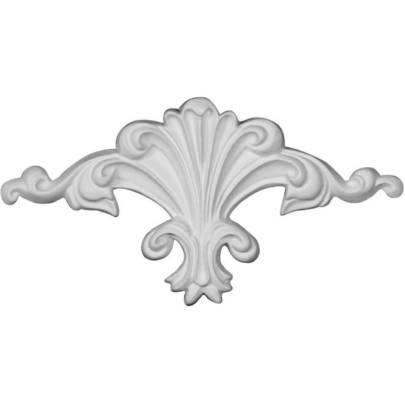 Scroll 3.75'' H x 7.13'' W x 0.75'' D Urethane Onlay Scroll