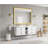 High Lumen LED Lighted Bathroom Mirror With Anti-Fog And Separate Controls,  For Modern Bathrooms And Bedrooms-2130526580