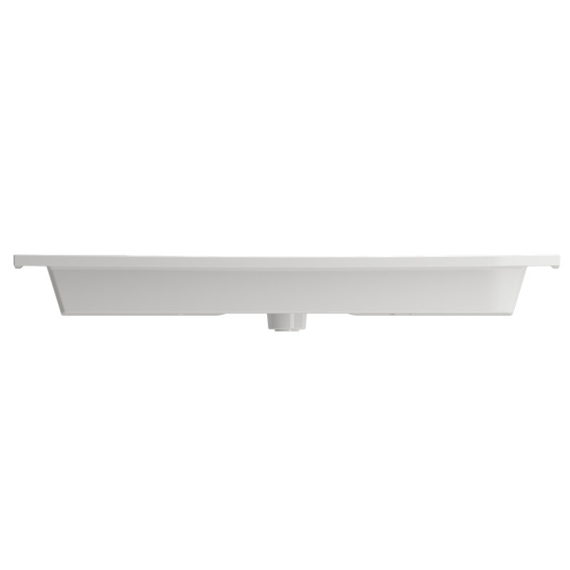 Ravenna Bathroom Sink, White, Single-Hole