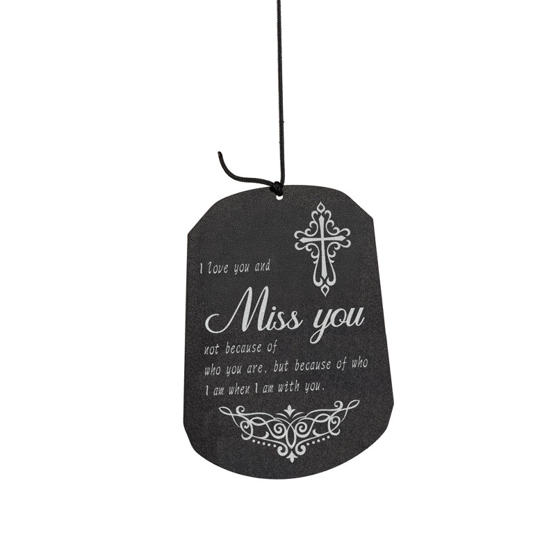 Carillon en métal «I Miss You» Avria