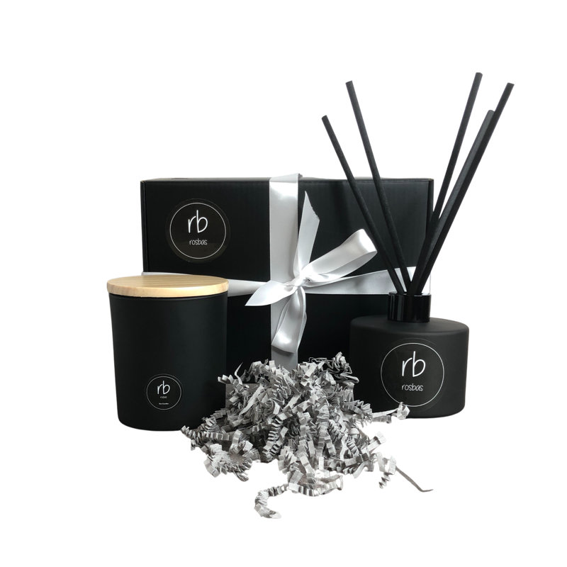 Candle and Reed Diffuser Gift Set Lavender