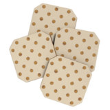 Wood 4 Piece Coaster Set