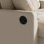 Chenille U-Shaped Sectional Sofa with 2 Storage Chaise Lounges, 2 Square Cushions-1762872767