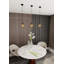 Cadi-Grace 1 - Light Black Single Pendant-955676237