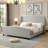 Bed Frame with High Back Upholstered Headboard-639324758-664058337
