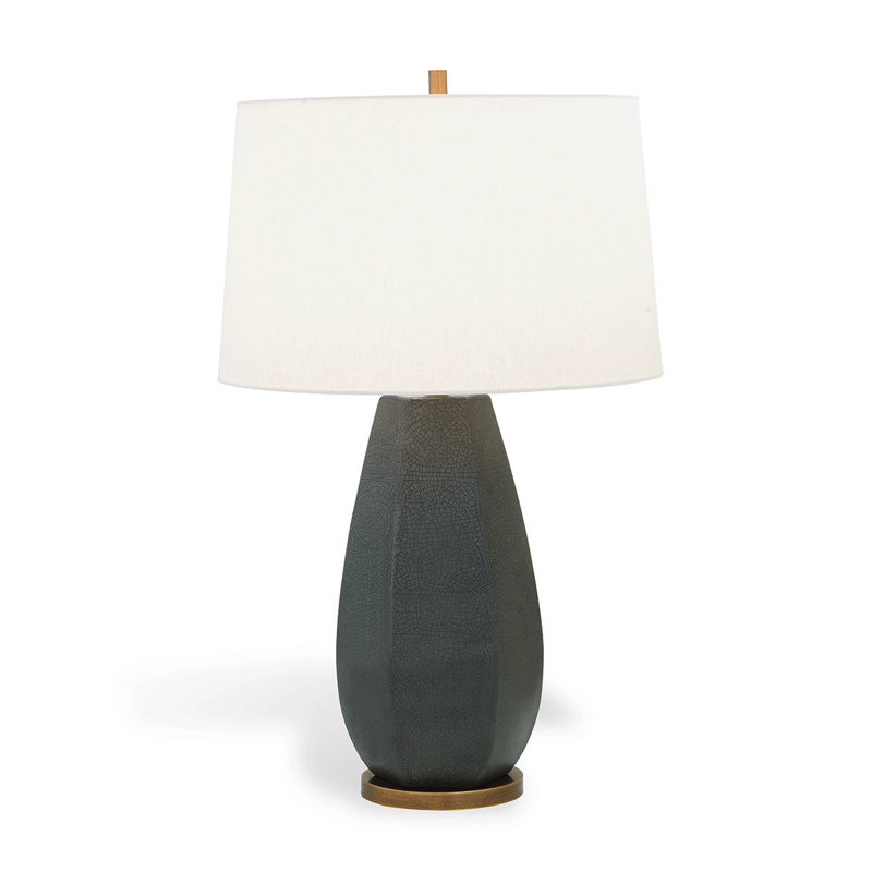 Lampe de table noire 32 "Deco