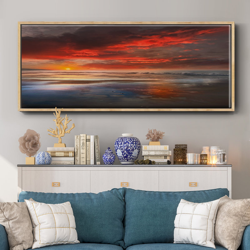 Before the Moon- Framed Canvas