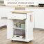 Table roulante pour îlot de cuisine, chariot de service portable avec tiroir-580310423
