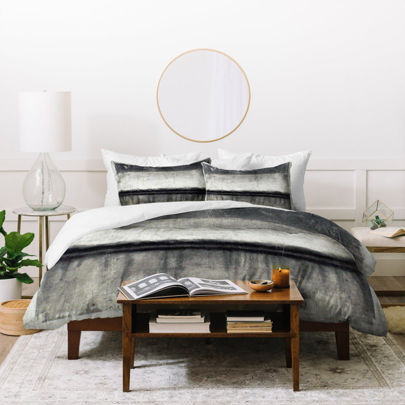 Modern & Contemporary Polyester Duvet Cover, King