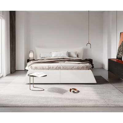 Mahib Upholstered Sleigh Bed