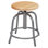 Adjustable Height Ergonomic Lab Stool with Footrest
