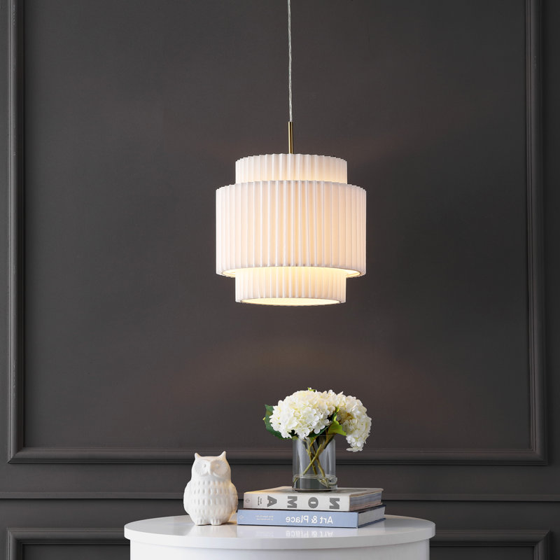Wilhide 1 - Light Brass Gold Pendant
