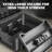 Tool Box Lockable Organizer Storage Toolbox with Removable Tray for Workshop Garage & Household