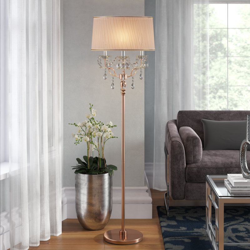 Lampe candélabre sur pied 62 po Gainey