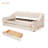 Twin Size Upholstered Daybed with Storage Armrests and USB Port-1723203061