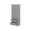 Armoire de rangement haute avec deux tiroirs-501642660