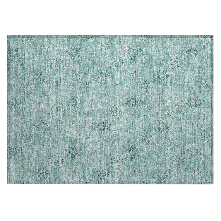Leis Floral Indoor Rug