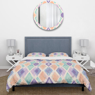 Ensemble de housse de couette Peach - Boho
