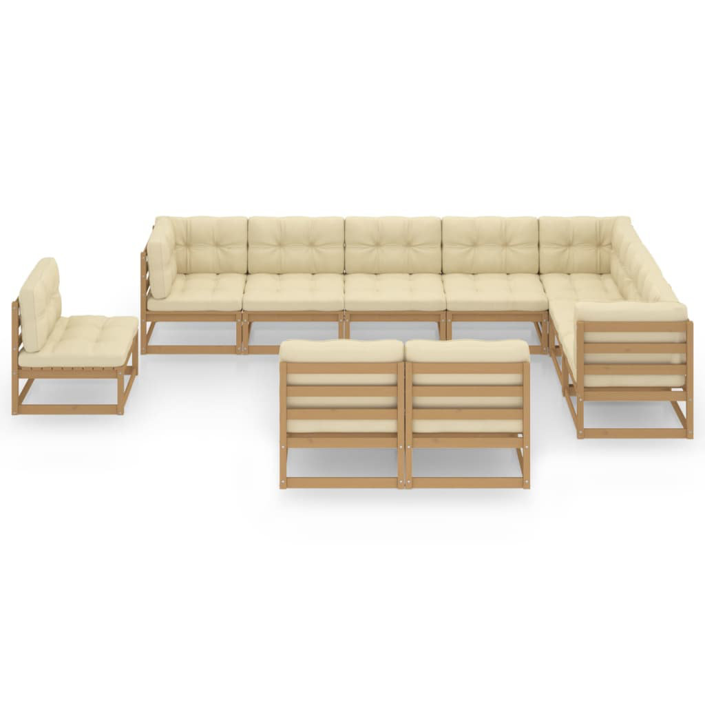 Gartensofa Gudren mit Kissen