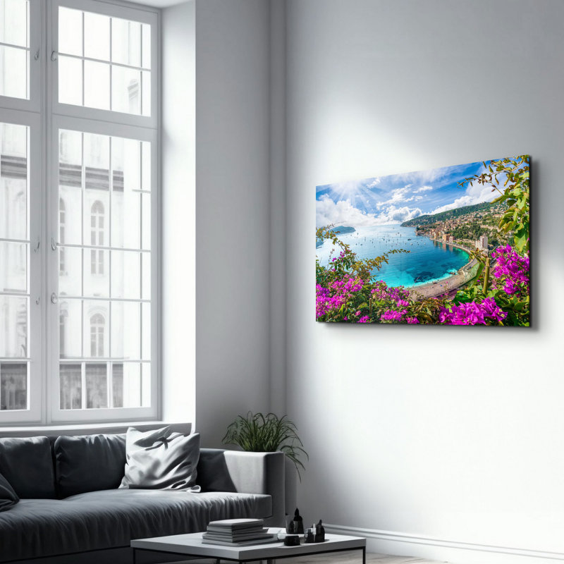 Peinture élégante en verre trempé de 27,6 po x 43,3 po | 100% verre trempé, épaisseur: 0,16 pouce | Œuvre imprimée UV, parfaite pour la décoration intérieure et les intérieurs modernes, des visuels époustouflants pour toute pièce