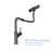 4 Spray Modes Gunmetal Black Faucet, 360 Pull - Down Feature, Splash Functionality, Ceramic Cartridge, Installation Guide, 1.57 Inches Spout Width Kitchen Faucet In Stainless Steel, For Multiple-2130815122