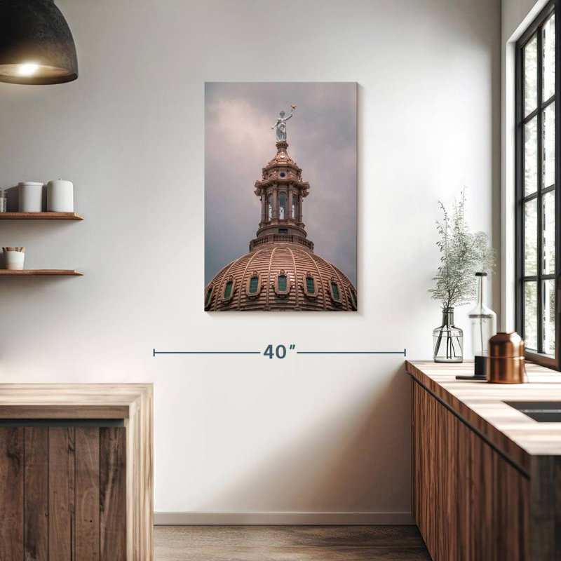 Aime Austin Texas Capitol Dome, 36" H x 24" W