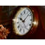 Horloge, acajou