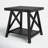 Isakson Trestle End Table with Storage Shelf-2098973179