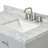 Cambridge 43'' Single Bathroom Vanity with Carrara Marble Top-513246687