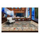 Cascade Hand Knotted Wool Area Rug