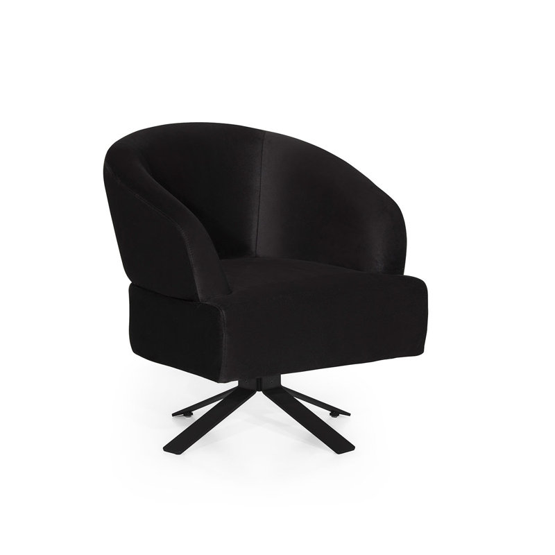 Fauteuil demi-tonneau l 27,56 po Aidy