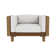 Catalina Outdoor Teak Lounge Chair
