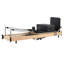 Appareil Pilates pliable Hisooth SpaceSaver, cadre en bois d'érable, machine de Pilates pour l'entraînement à domicile avec rails de glissement fluides, équipement d'exercice compact pour un entraînement complet du corps