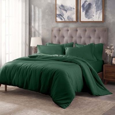 Lunete Egyptian Certified Cotton Modern & Contemporary Duvet Cover Set