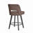 Bisto 26.4" Swivel Counter Stools Set of 2, Upholstered Seat for Kitchen Island-1239669549