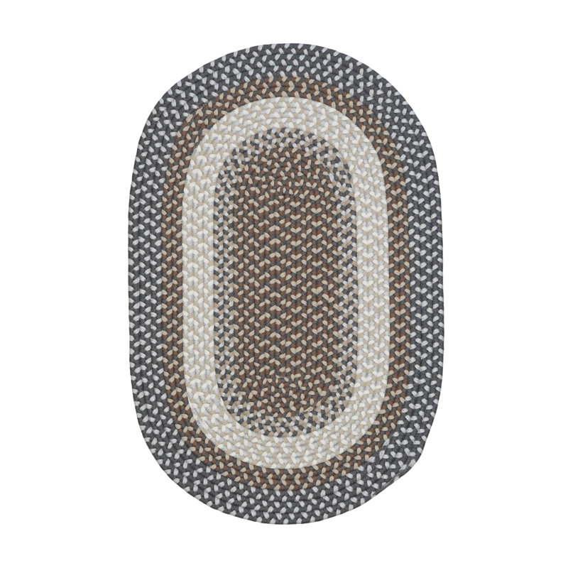 Tapis Benson Creek Border, Ovale 5 pi x7 pi