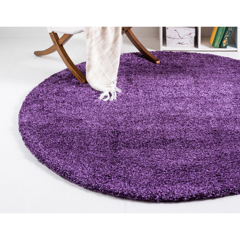 Zuniga Rug, Violet, Round 7'10"