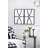 Rectangular Wooden Wall Mirror with Carved Frame