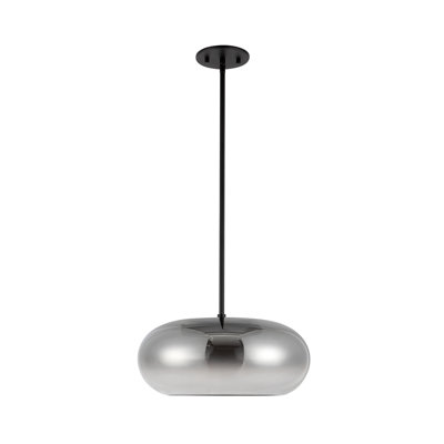 Mishra 1-Light Single Drum LED Pendant